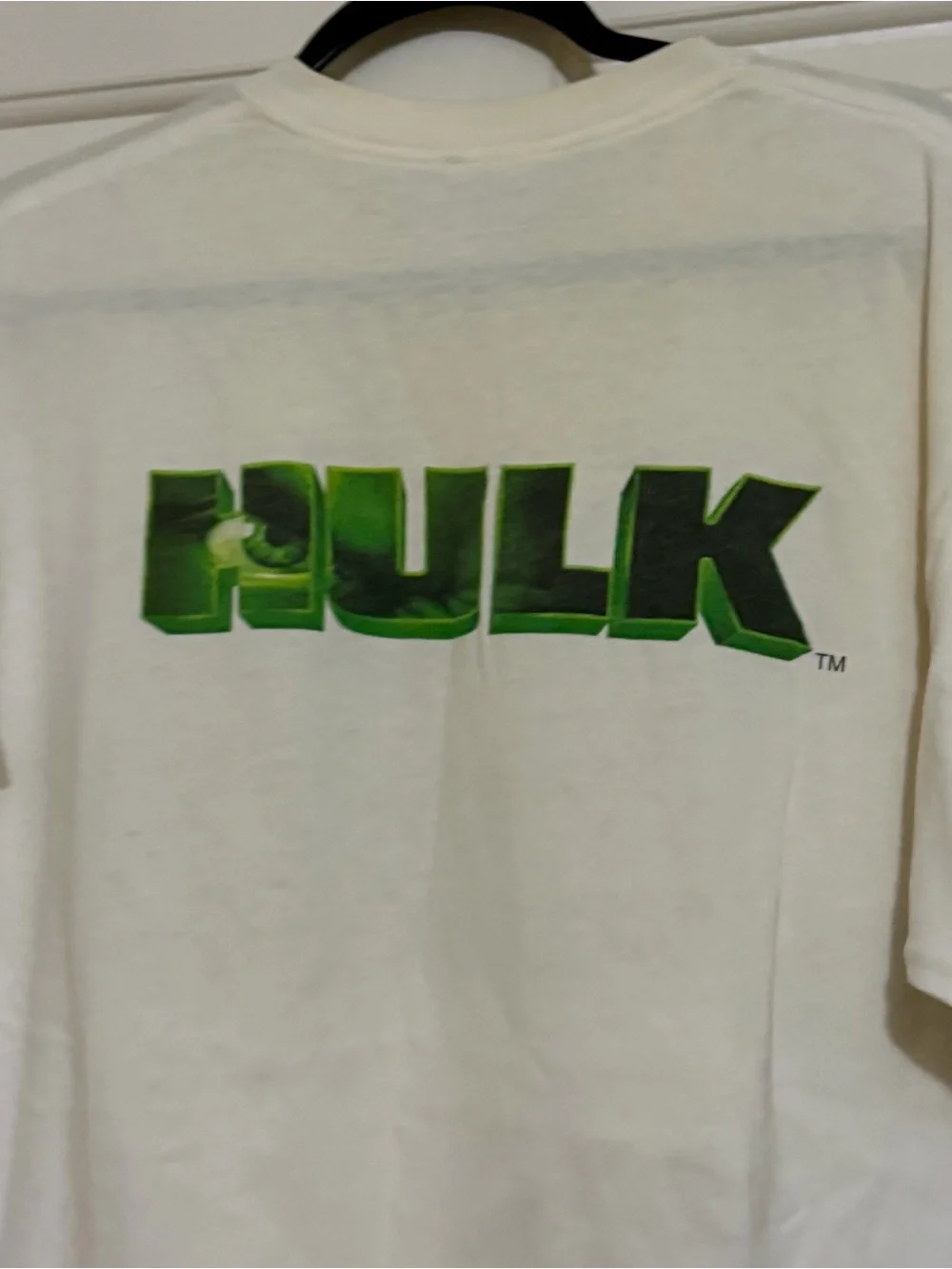 Vintage Marvel The Incredible Hulk x Hershey Collab Promo Tee T-Shirt Size Large